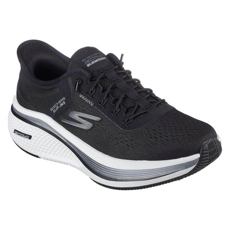 Buty Skechers Slip-ins Go Run Elevate 2.0 - Banyan 129006-BKW czarne 1
