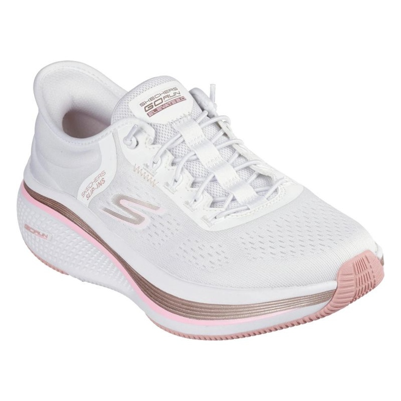 Buty Skechers Slip-ins Go Run Elevate 2.0 - Banyan 129006-WPK białe 1