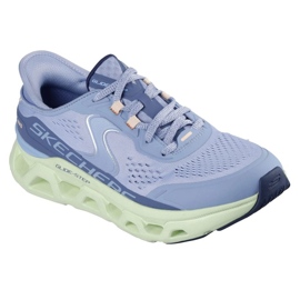 Buty Skechers Slip-ins Glide-Step - Altus 150510-BLMT niebieskie 1
