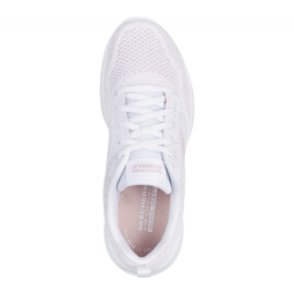 Buty Skechers Go Walk Joy - Violet 124640 Wtrg białe 2