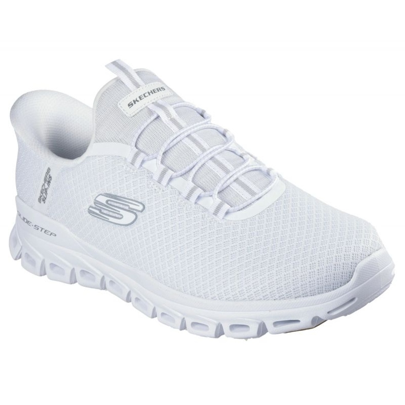Buty Skechers Slip-ins: Glide-Step - Noxus  233010 Wht białe 1