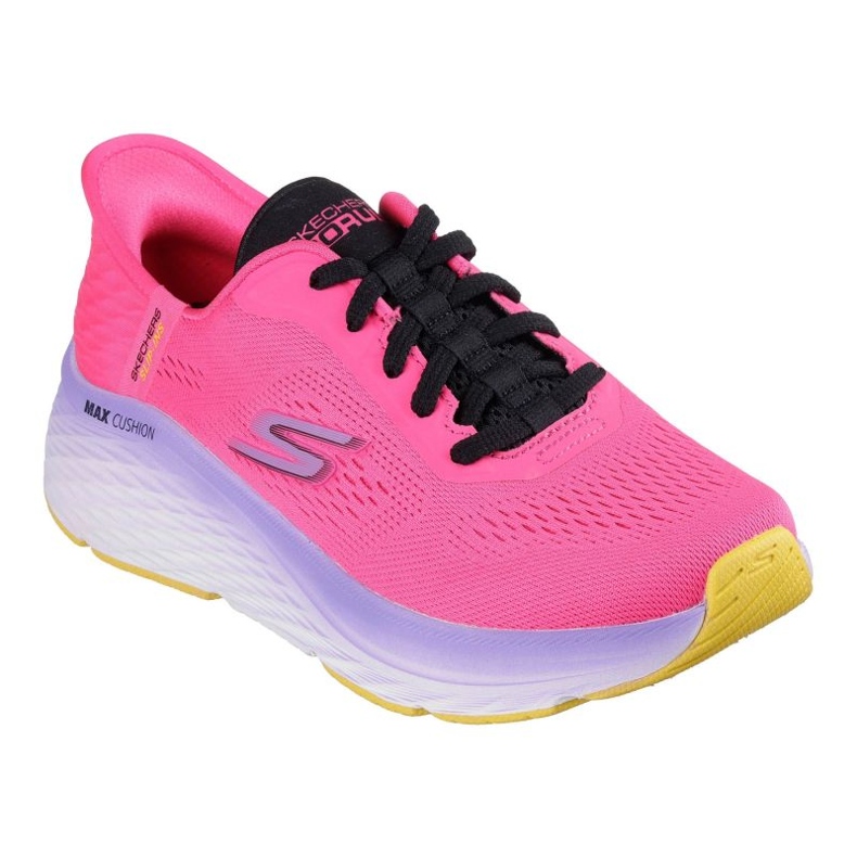 Buty Skechers Slip ins Max Cushioning Elite 2.0 Solace 129626-RAS różowe 1