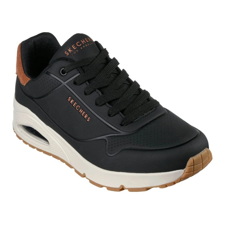 Buty Skechers Uno Suited On Air 183004-BLK czarne 1