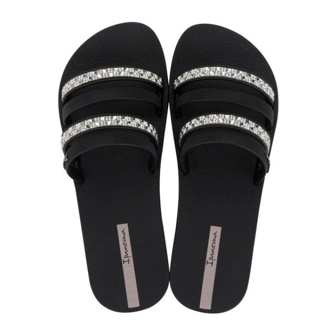 Klapki Ipanema Chic Slide Fem 83707 BE140 czarne 1