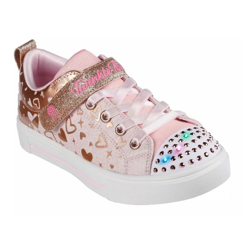 Buty Skechers S Lights® Twinkle Sparks Heather Charm 314787L-LPRG Lt różowe 1