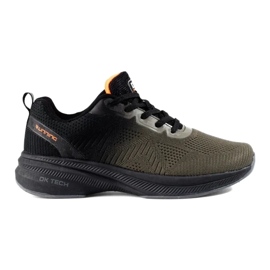 Sportowe buty tekstylne damskie czarne DK 1