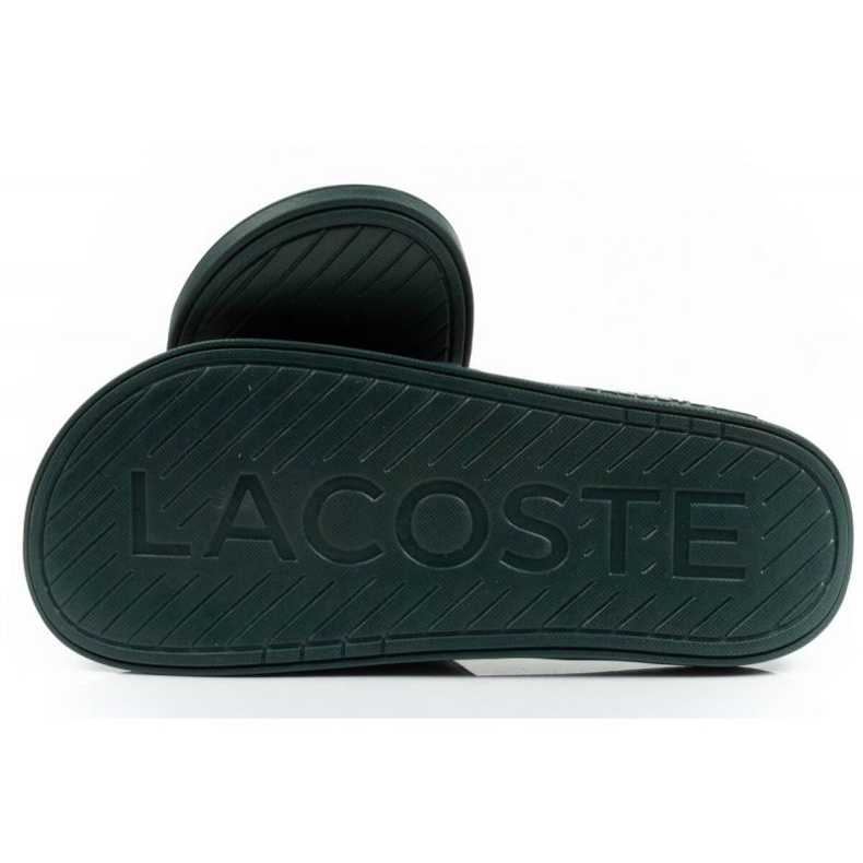 Klapki Lacoste Croco Dualiste 202D2 743CMA00202D2 zielone 4