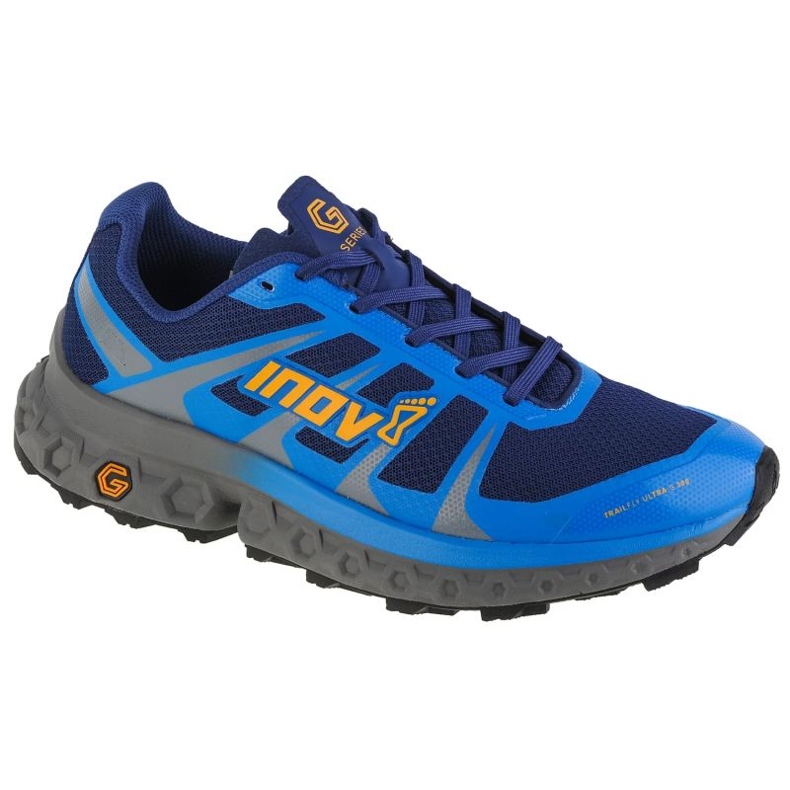 Buty do biegania Inov-8 Trailfly Ultra G 300 Max 000977-BLGYNE-S-01 niebieskie 1
