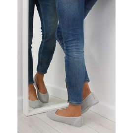 Balerinki siateczkowe szare JX56 Grey 2