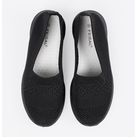 Shelvt Wsuwane buty sportowe czarne 4