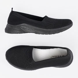 Shelvt Wsuwane buty sportowe czarne 5