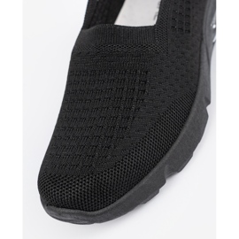 Shelvt Wygodne buty sportowe damskie czarne 6