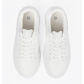 Shelvt Białe sneakersy sportowe damskie 5