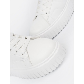 Shelvt Białe sneakersy sportowe damskie 1