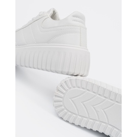 Shelvt Białe sneakersy sportowe damskie 2