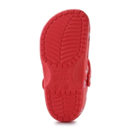 Klapki Crocs Classic vday Clog 209754-6ZR czerwone 4