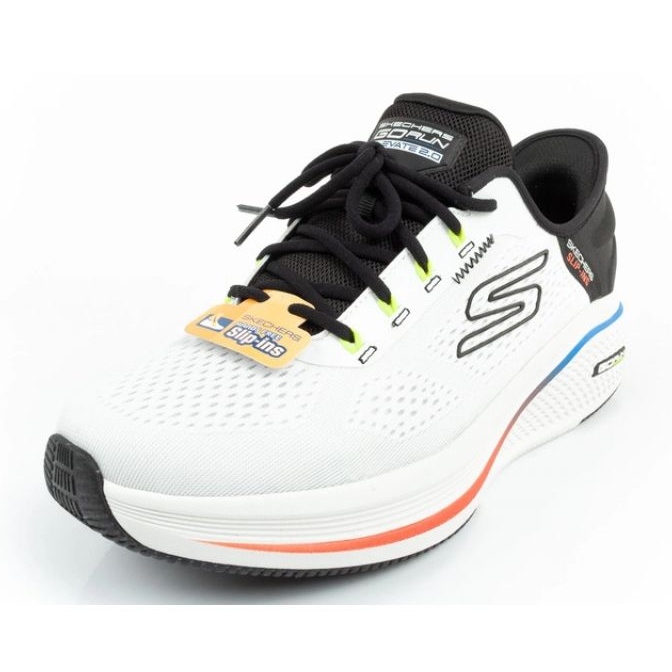 Buty Skechers Go Run Slip-INS 220853/WMLT białe 1