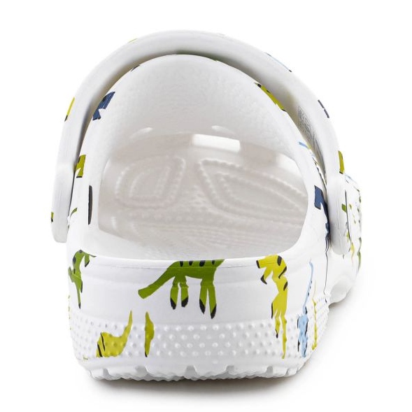 Chodaki dziecięce Crocs Classic Character Print Clog 209695-9DH białe 5
