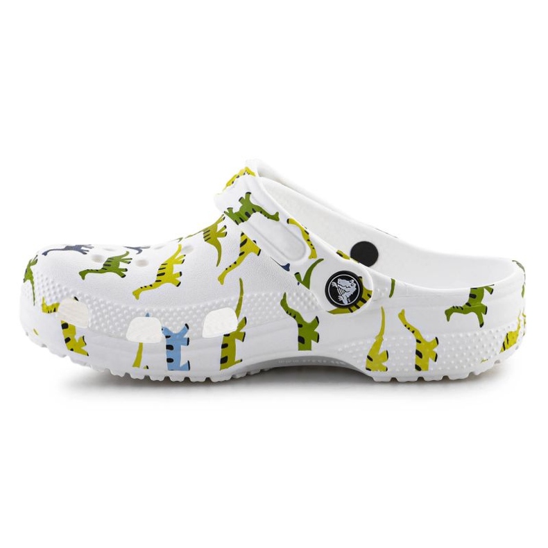 Chodaki dziecięce Crocs Classic Character Print Clog 209695-9DH białe 6