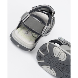 Shelvt Chłopięce sandały szare 2