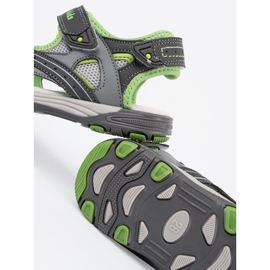 Shelvt Szare sandały chłopięce 2