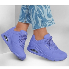 Buty Skechers Uno Stand On Air lifestylowe sneakersy 73690-LIL fioletowe 1