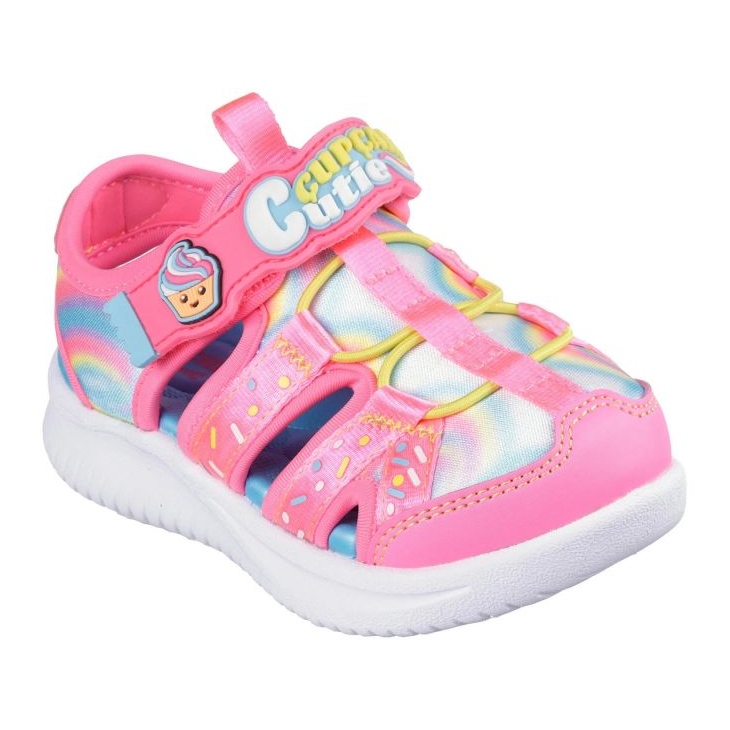Sandały Skechers Jumpsters Sandal - Sprinkle Wonder 303273N-HPMT różowe 1