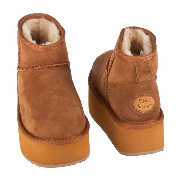 Buty Emu Australia Stinger Micro Flatform W13082-CHES brązowe 2
