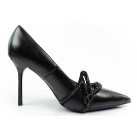 Buty, szpilki Karl Lagerfeld Sarabande KL30919M1 M0 czarne 3