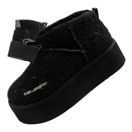 Buty, śniegowce Karl Lagerfeld Thermo KL48522WW0S czarne 1