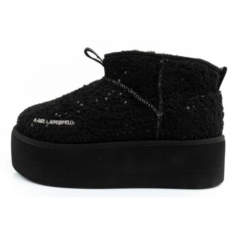 Buty, śniegowce Karl Lagerfeld Thermo KL48522WW0S czarne 2