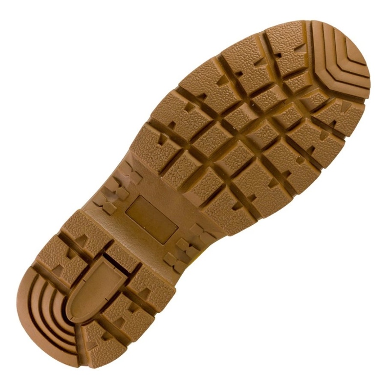 Sztyblety męskie robocze bezpieczne URGENT 129S1 camel brązowe 1