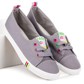 Camo Tenisówki szare 2