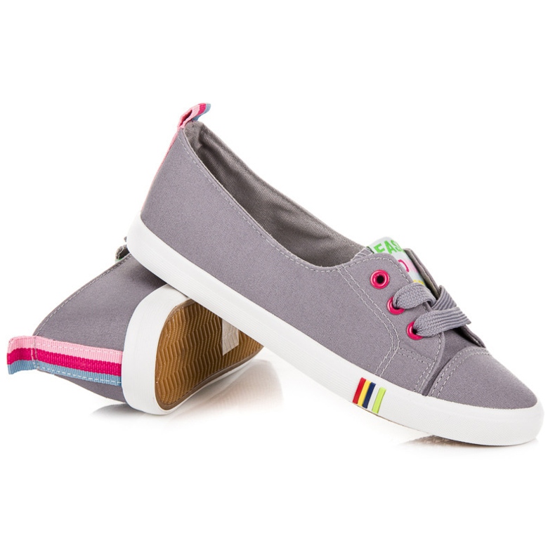 Camo Tenisówki szare 1