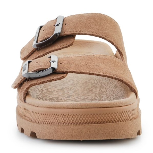 Klapki Palladium Dunelite Riviera Sde 74455-252-M brązowe 1