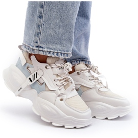 Sneakersy Damskie GOE NN2N4039B Białe 5