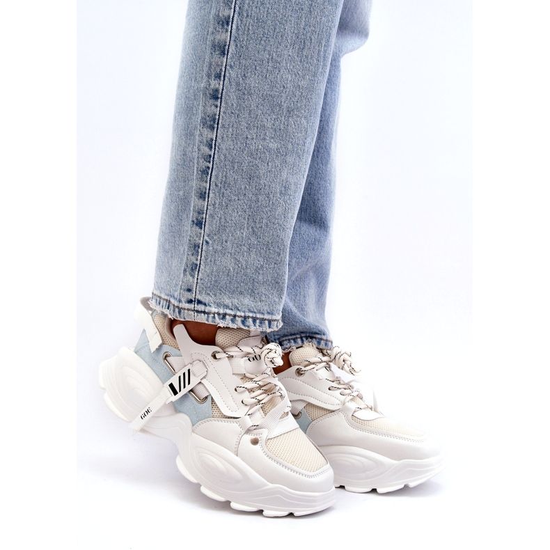 Sneakersy Damskie GOE NN2N4039B Białe 1