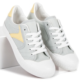 Kylie Szare Trampki 1