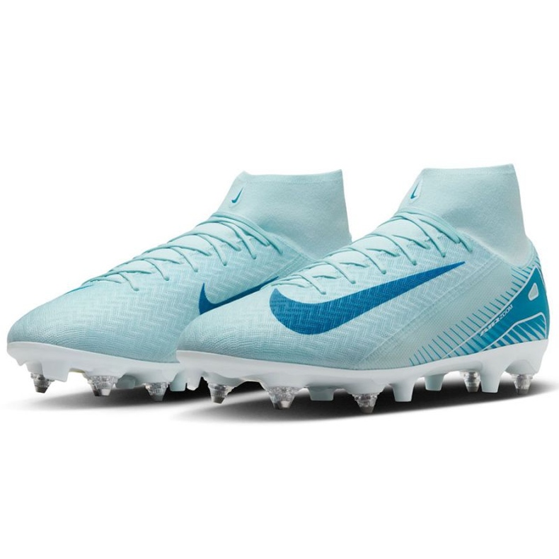 Buty piłkarskie Nike Zoom Mercurial Superfly 10 Academy SG-Pro Ac FQ8336-400 niebieskie 1