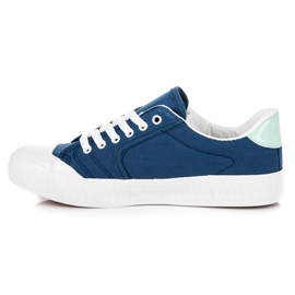 Kylie Niebieskie Trampki 1