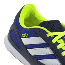 Buty piłkarskie adidas Super Sala Iii In JR5401 niebieskie 6