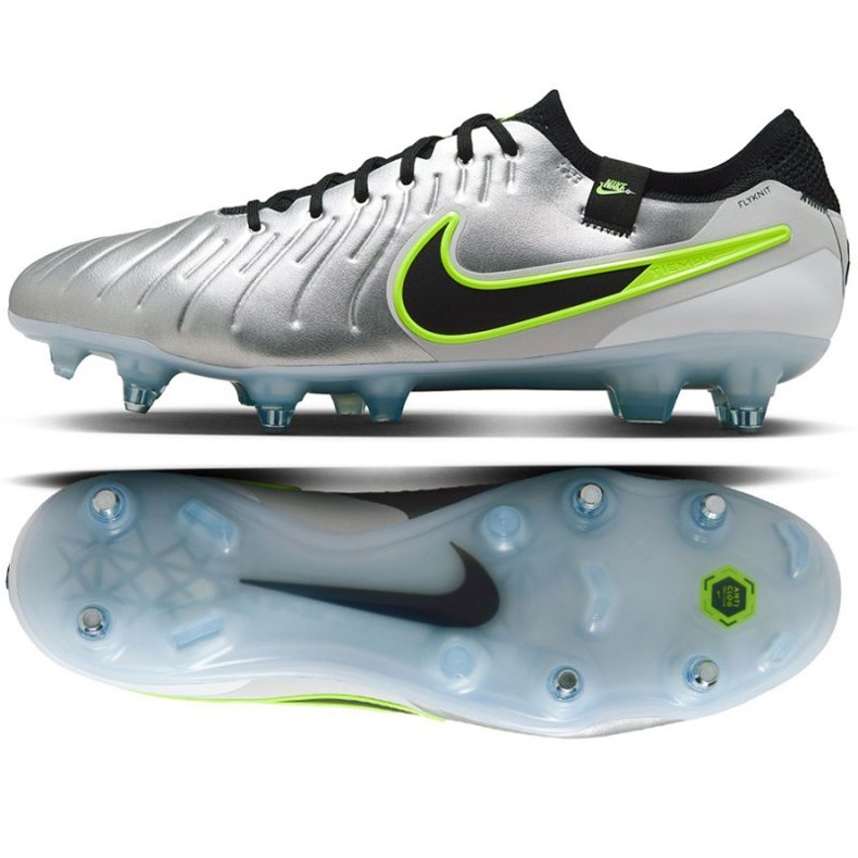 Buty piłkarskie Nike Tiempo Legend 10 Elite SG-Pro Ac DV4329-001 srebrny 1