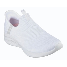 Buty Skechers Slip-Ins Ultra Flex 3.0 - Cozy Streak  149708-WHT białe 5