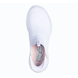 Buty Skechers Slip-Ins Ultra Flex 3.0 - Cozy Streak  149708-WHT białe 8