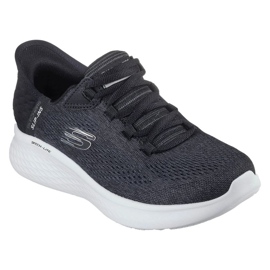 Buty Skechers Slip-ins Skech Lite Pro Natural Beauty 150012-BKW czarne 3