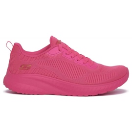 Buty Skechers Bobs Squad Chaos-Cool Rythms 117216-NCOR różowe 3