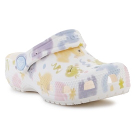 Klapki Crocs Classic Pastel Pets Clog T  210989-0WV wielokolorowe 5