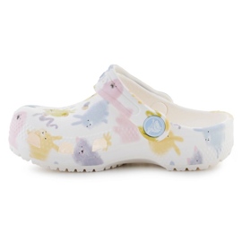 Klapki Crocs Classic Pastel Pets Clog T  210989-0WV wielokolorowe 8