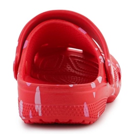 Klapki Crocs Classic vday Clog 209754-6ZR czerwone 9