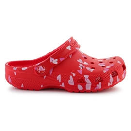 Klapki Crocs Classic vday Clog 209754-6ZR czerwone 10